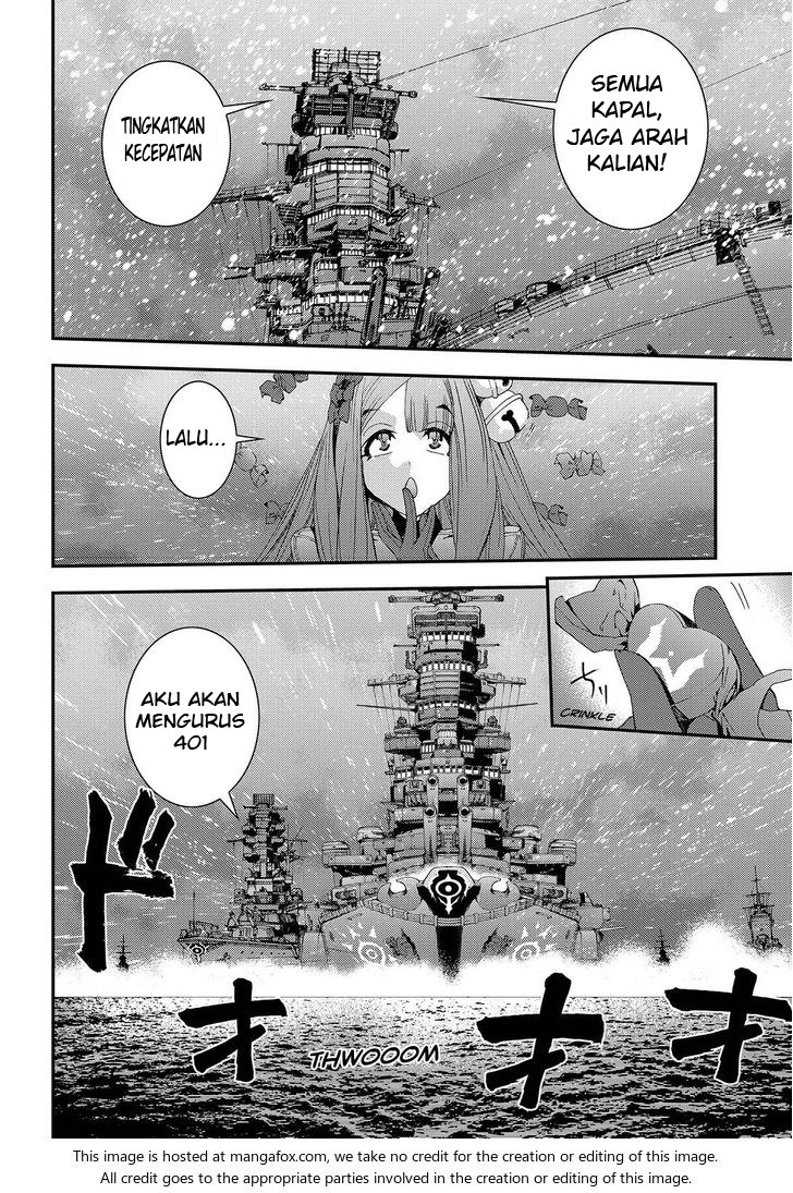 Aoki Hagane no Arpeggio chapter 70 halaman 18