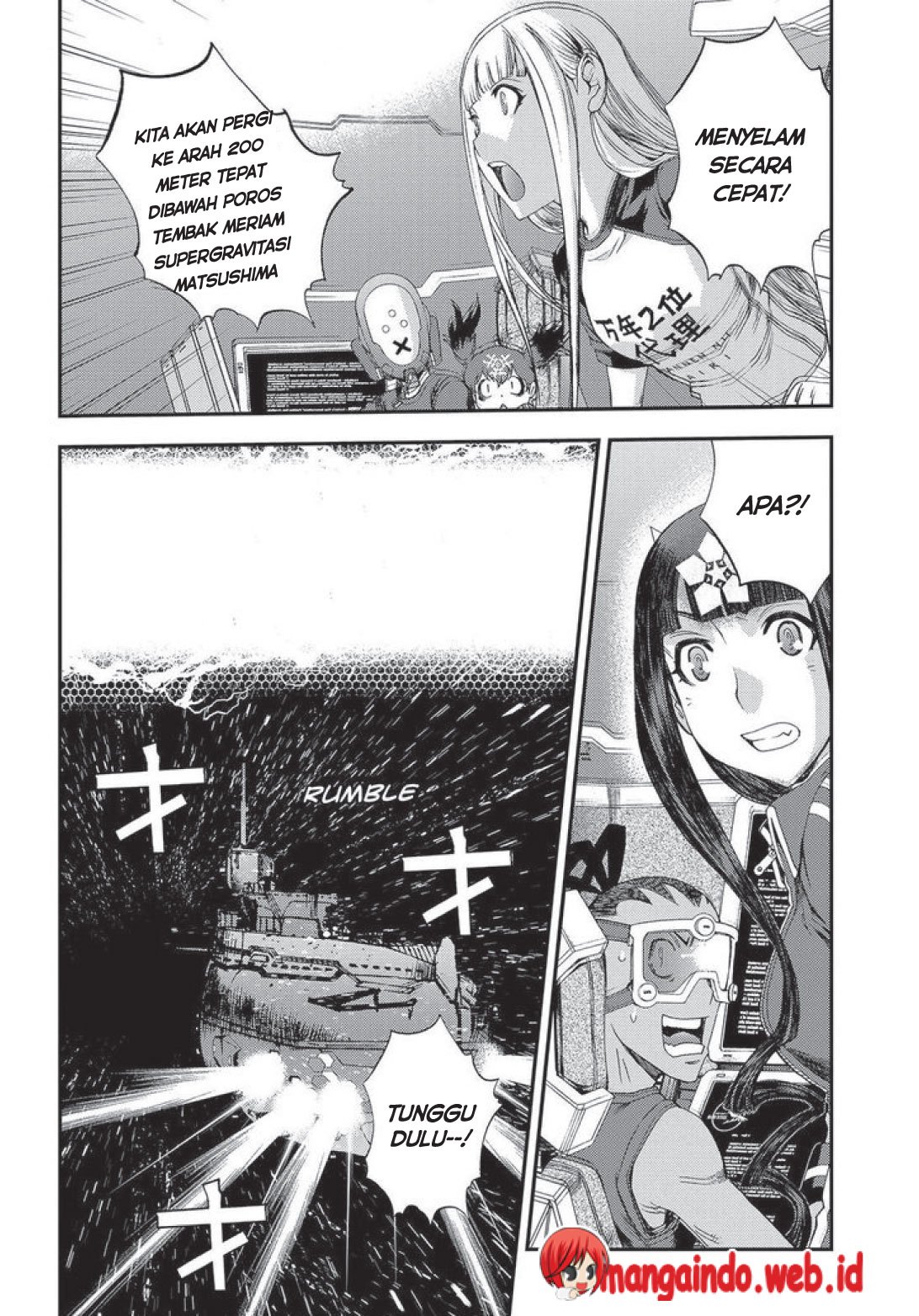 Aoki Hagane no Arpeggio chapter 71 halaman 16