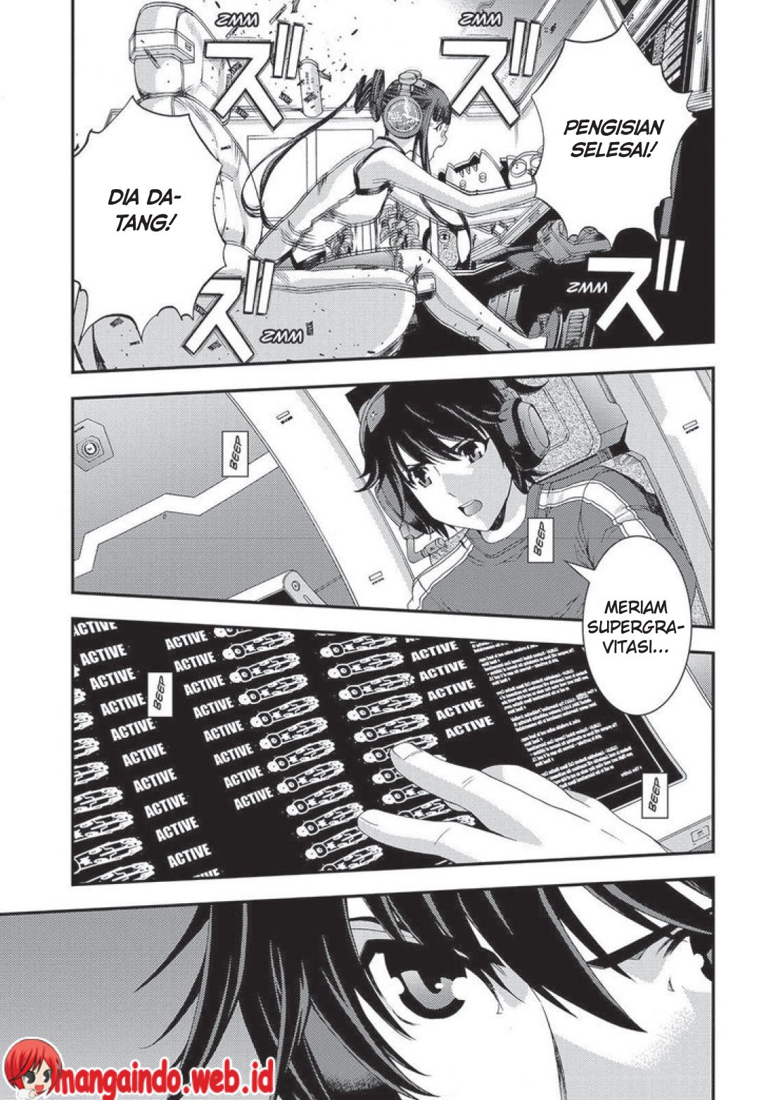 Aoki Hagane no Arpeggio chapter 71 halaman 19