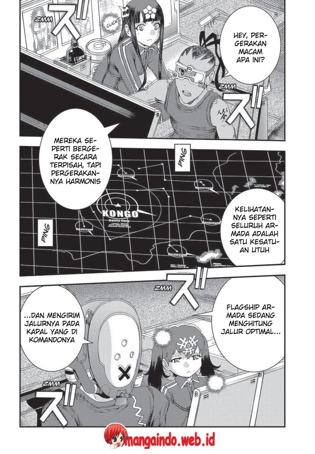 Aoki Hagane no Arpeggio chapter 71 halaman 4