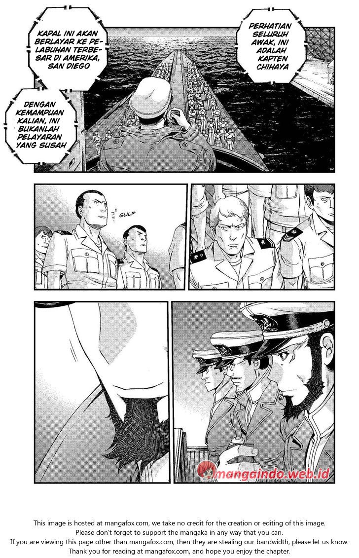 Aoki Hagane no Arpeggio chapter 72.5 halaman 17
