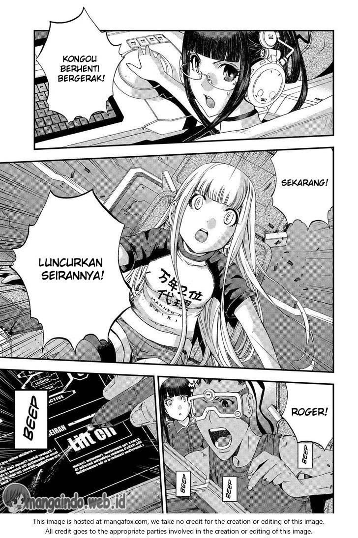 Aoki Hagane no Arpeggio chapter 72 halaman 17