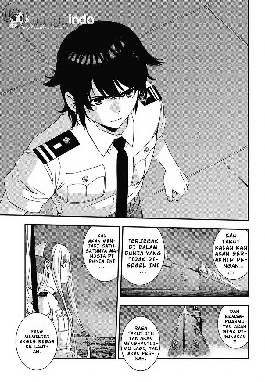 Aoki Hagane no Arpeggio chapter 80 halaman 14
