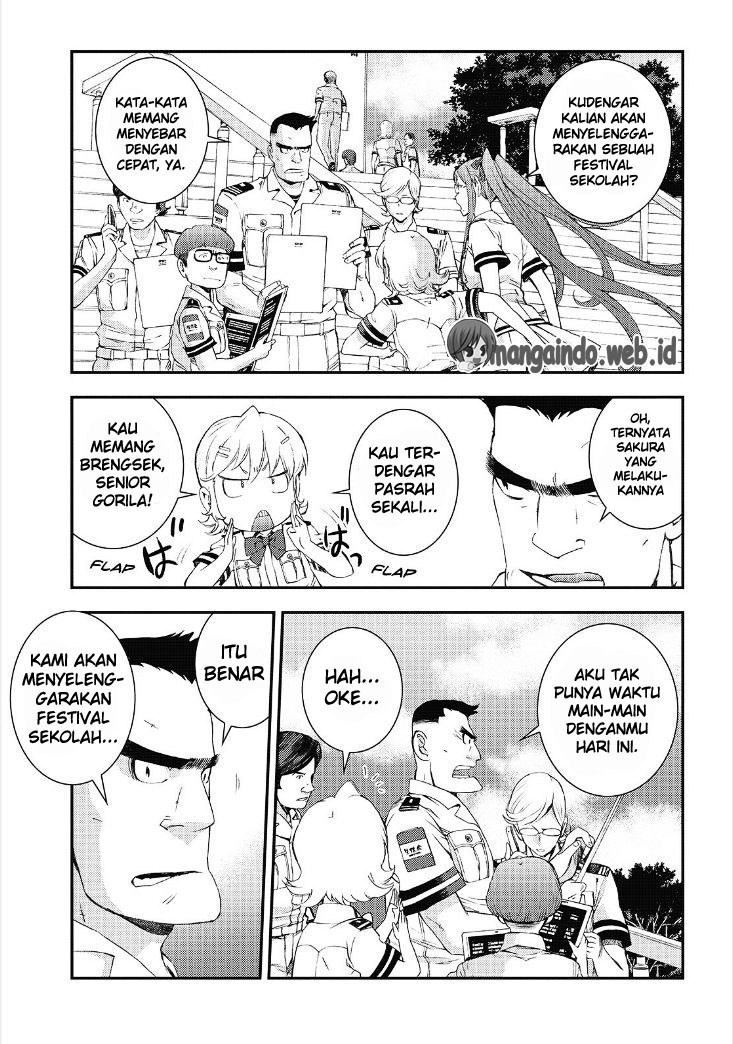 Aoki Hagane no Arpeggio chapter 85 halaman 13