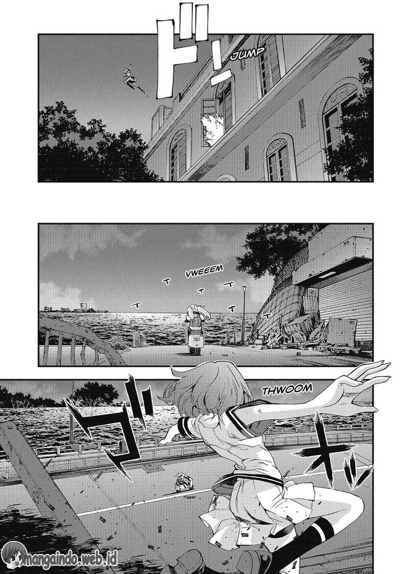 Aoki Hagane no Arpeggio chapter 87 halaman 22