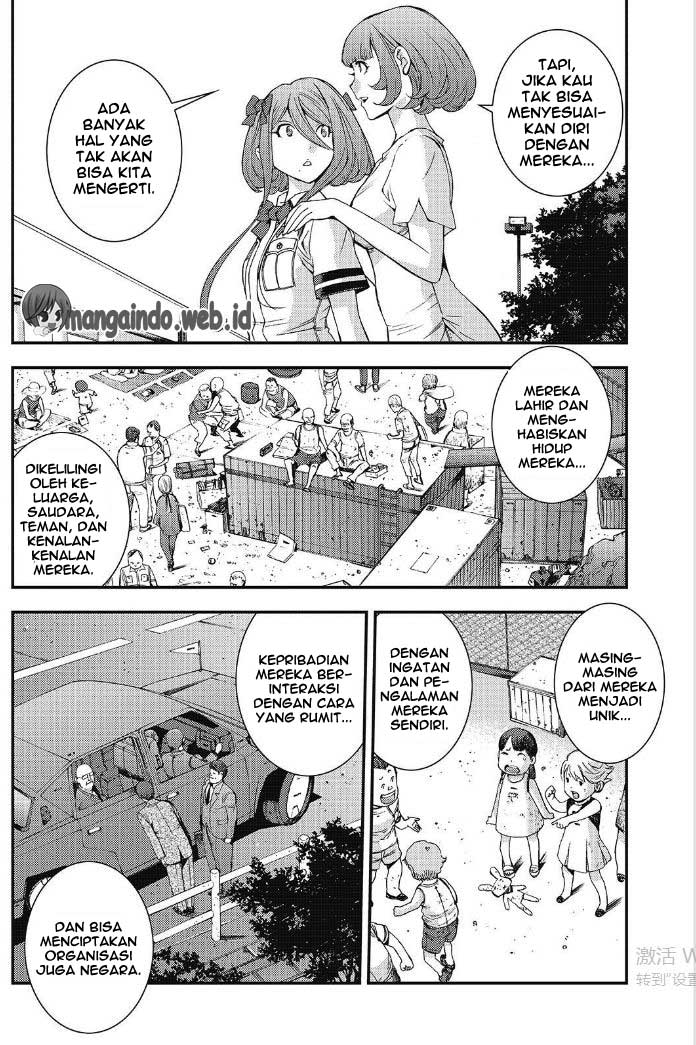 Aoki Hagane no Arpeggio chapter 89 halaman 16