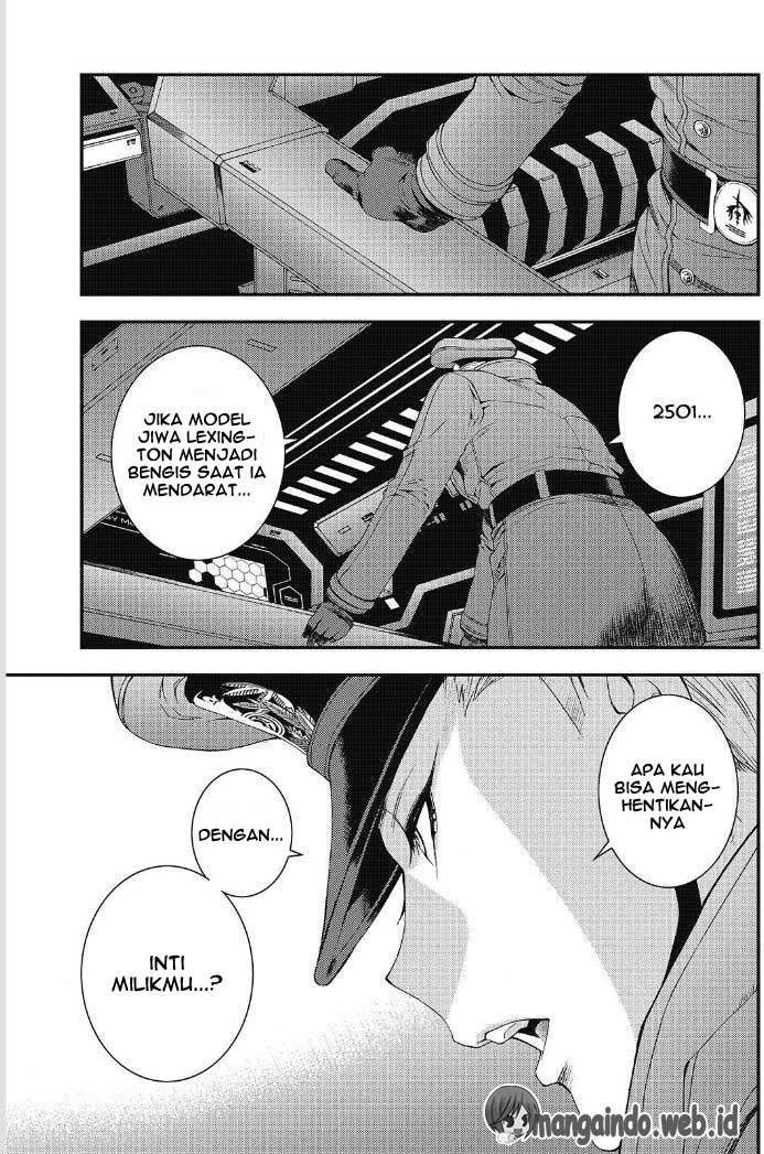Aoki Hagane no Arpeggio chapter 89 halaman 35