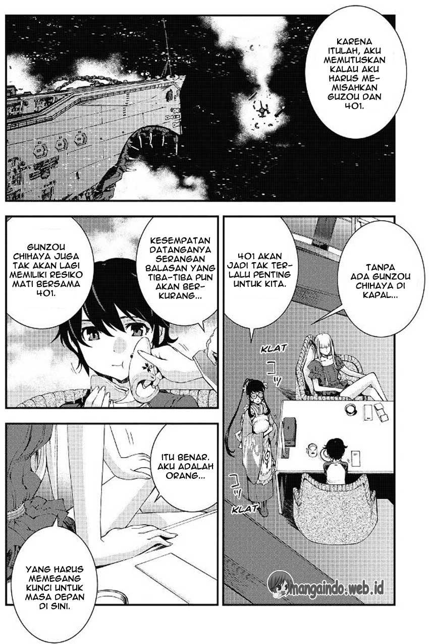 Aoki Hagane no Arpeggio chapter 90 halaman 10