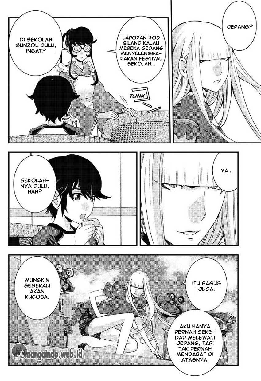 Aoki Hagane no Arpeggio chapter 90 halaman 16