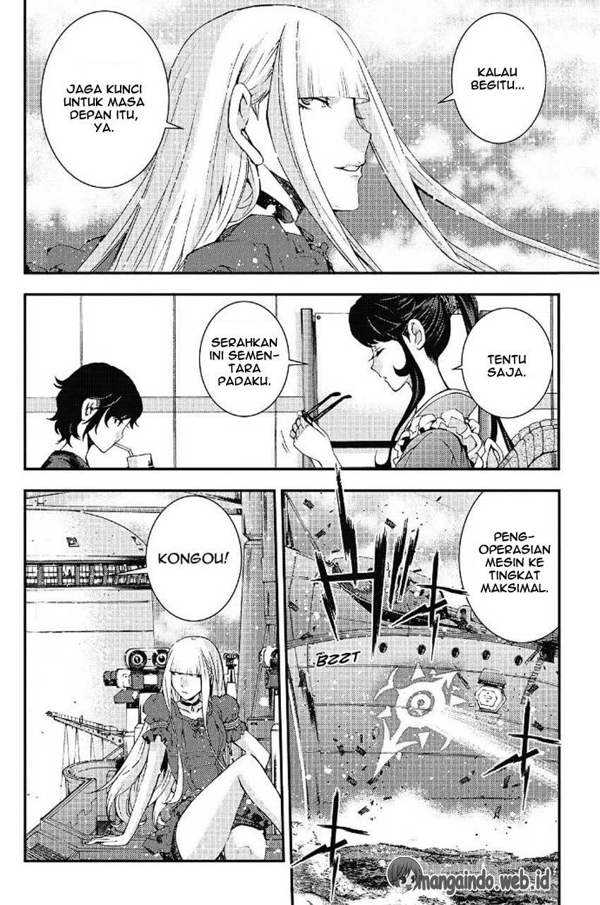 Aoki Hagane no Arpeggio chapter 90 halaman 17