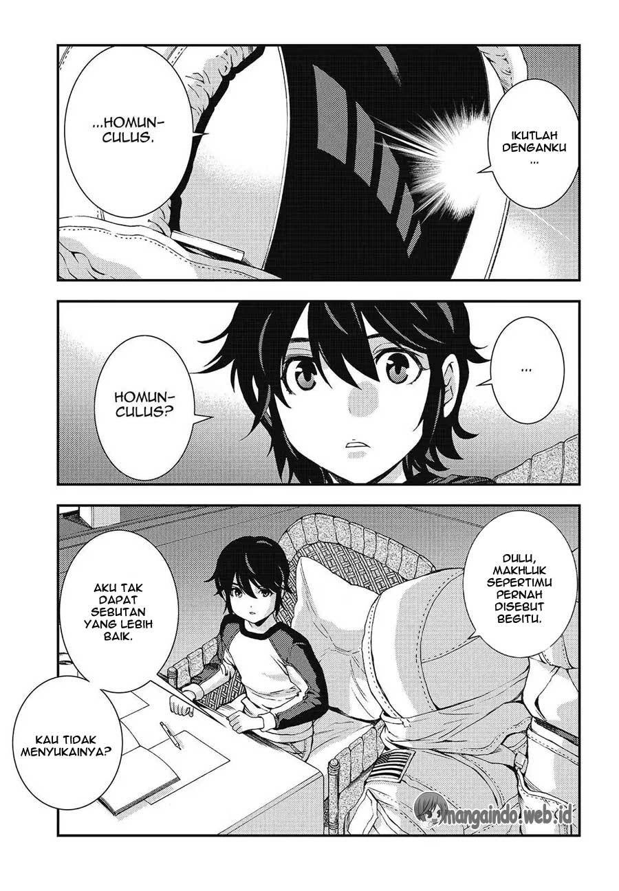 Aoki Hagane no Arpeggio chapter 94 halaman 18