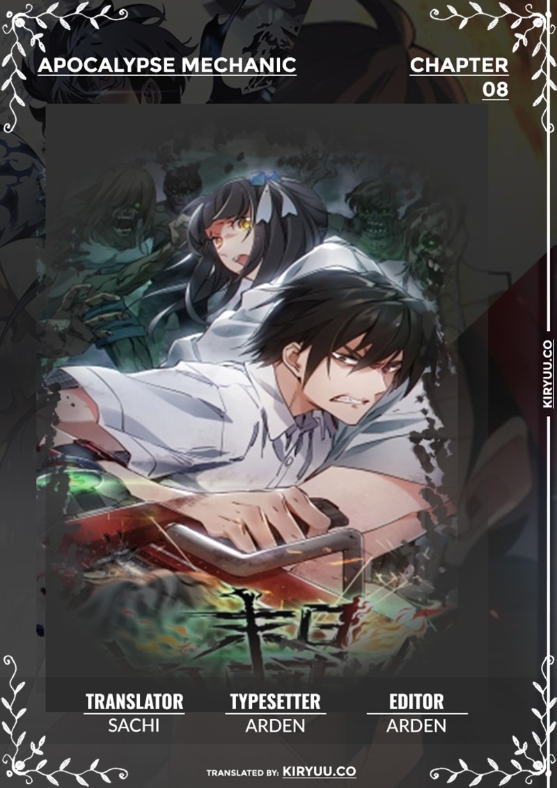 Halaman 1 dari Apocalypse Mechanic Chapter 8