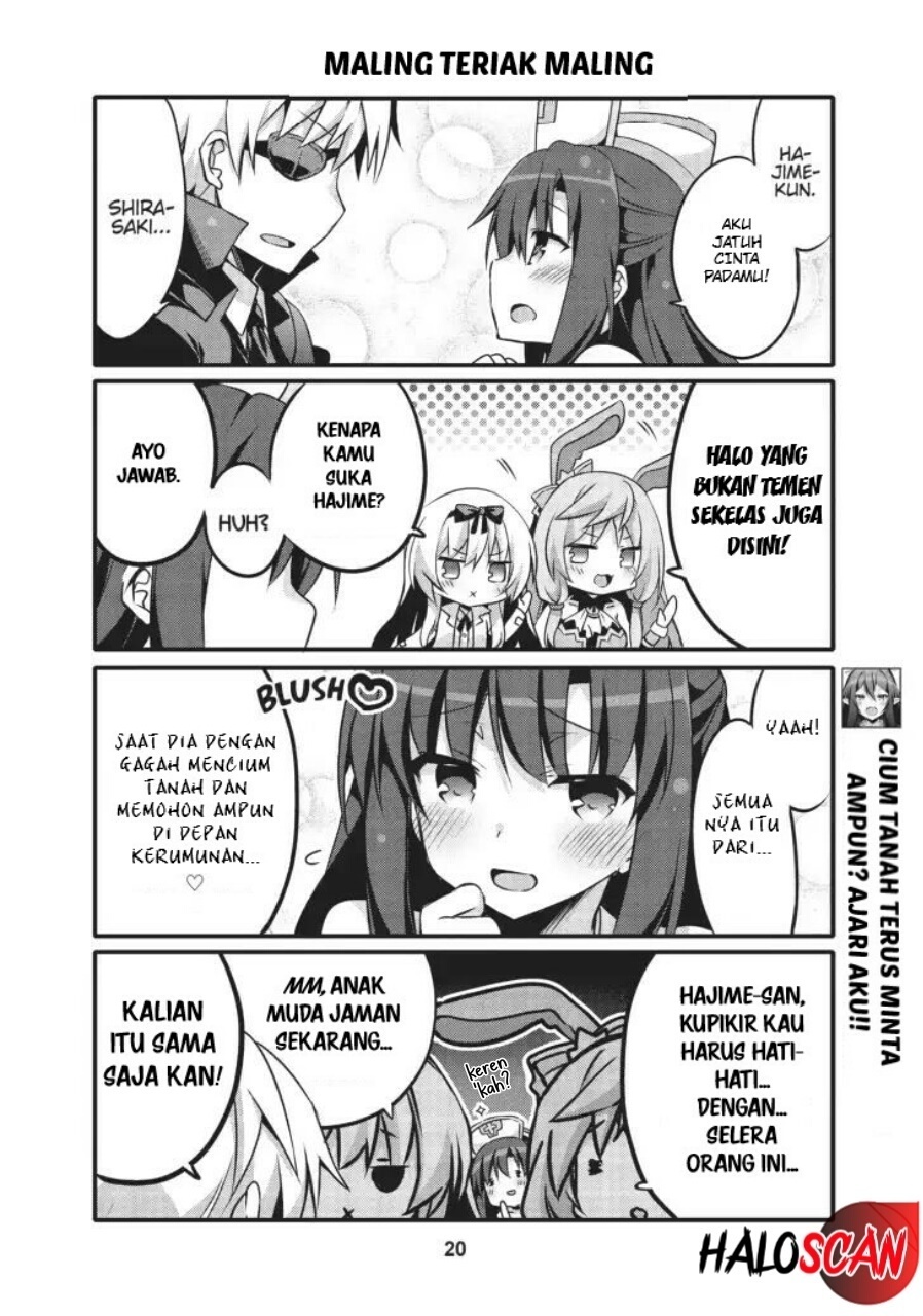 Arifureta Gakuen de Sekai Saikyou chapter 14 halaman 7