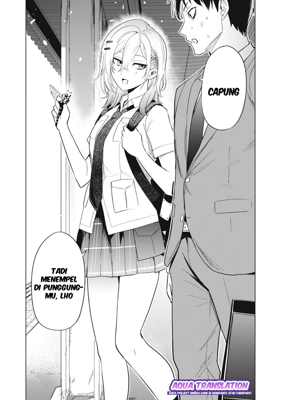 Asa no Tsuukin Densha de, Yatara to Hanashikakete Kuru Joshikousei chapter 10 halaman 17