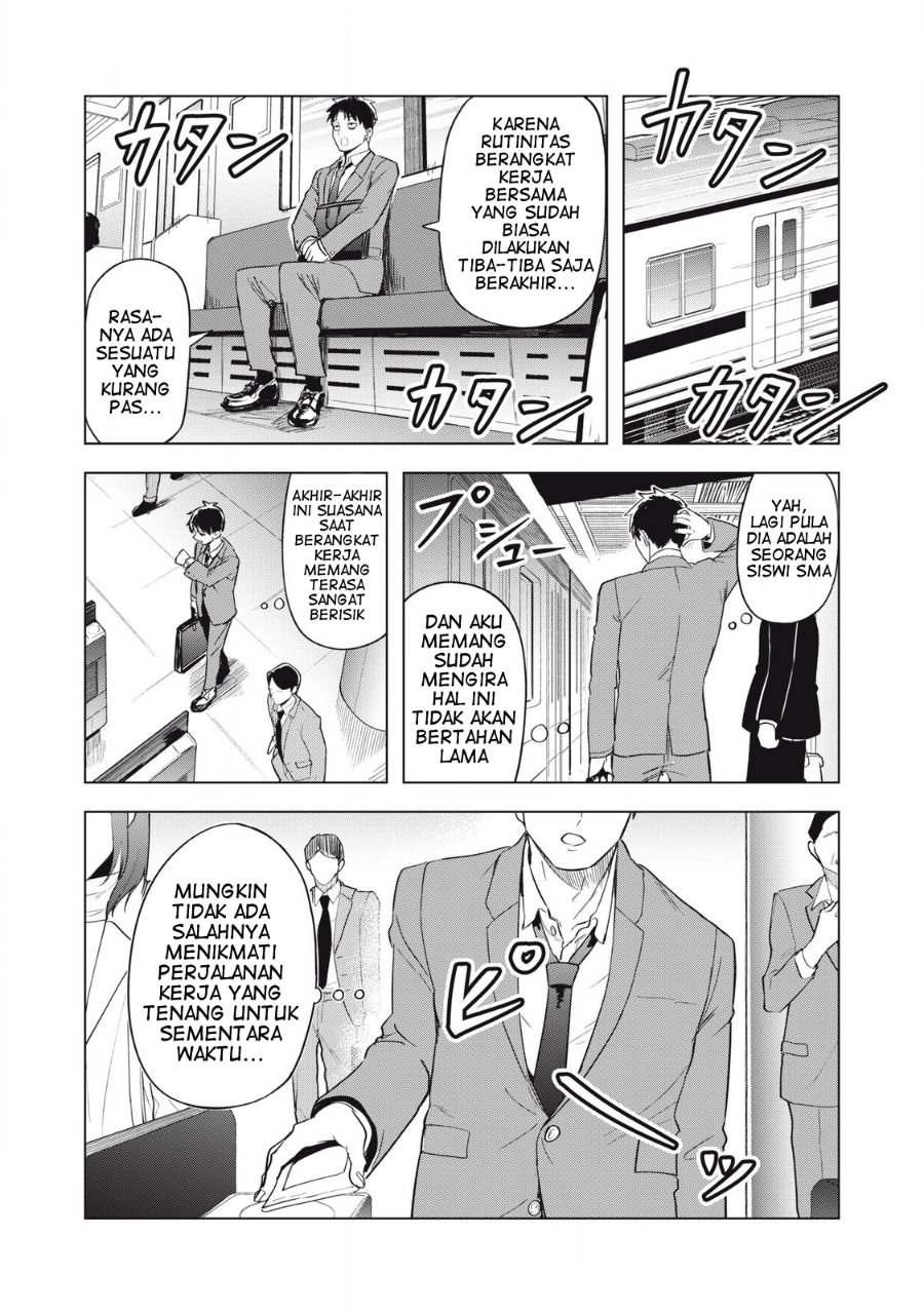 Asa no Tsuukin Densha de, Yatara to Hanashikakete Kuru Joshikousei chapter 10 halaman 5