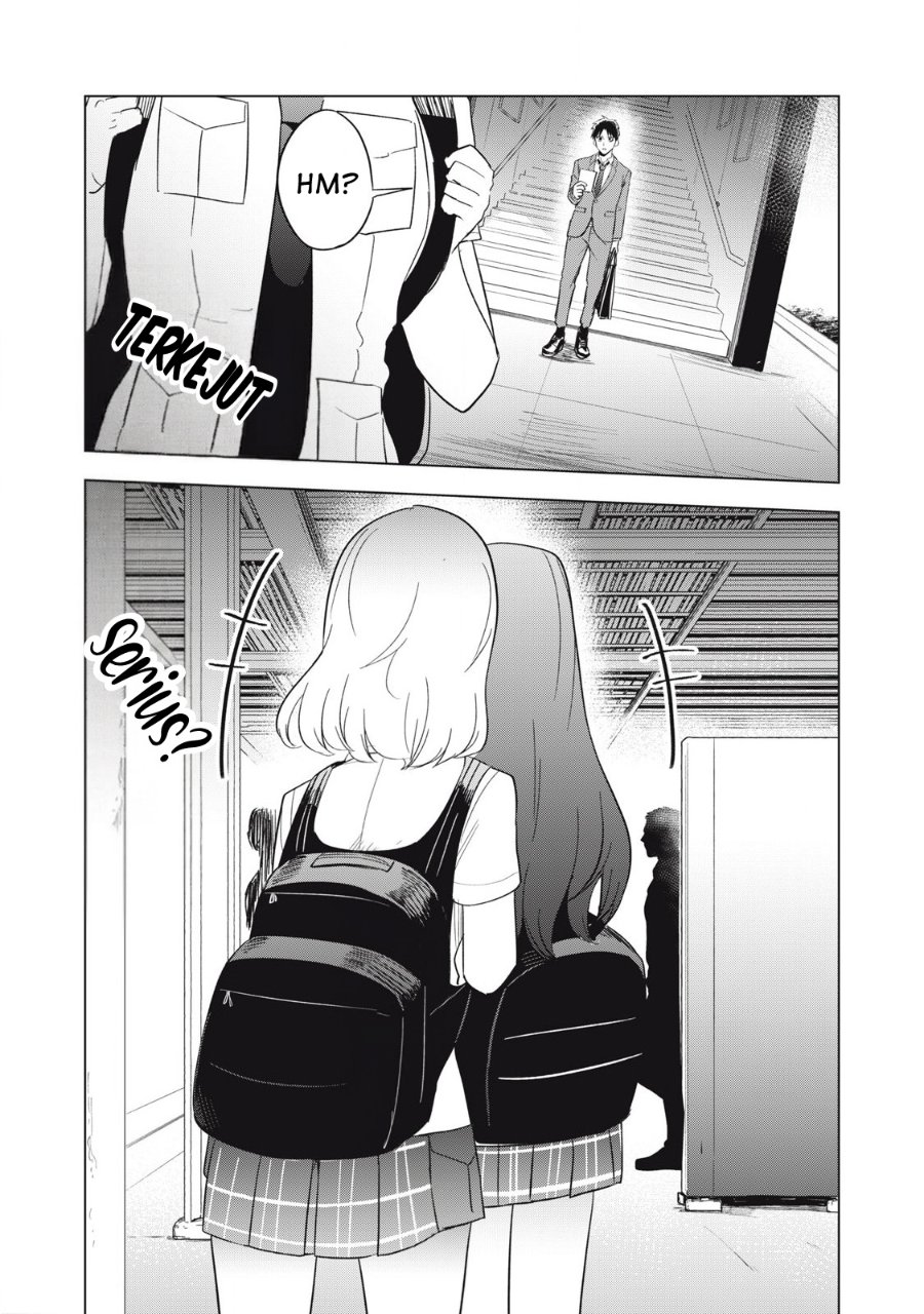 Asa no Tsuukin Densha de, Yatara to Hanashikakete Kuru Joshikousei chapter 10 halaman 9