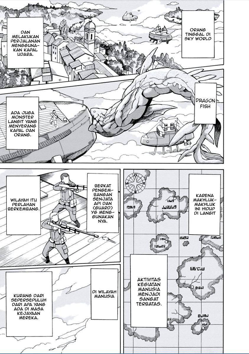 Halaman 11 dari Asebi to Sora Sekai no Boukensha Chapter 1