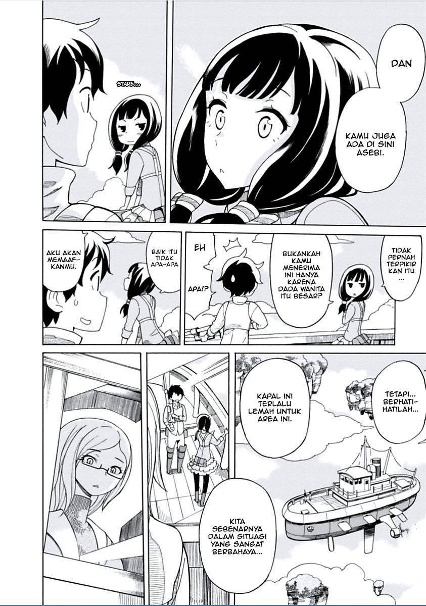 Halaman 20 dari Asebi to Sora Sekai no Boukensha Chapter 1