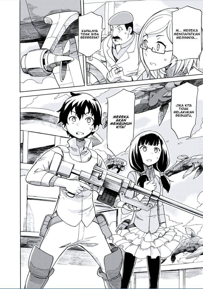 Halaman 42 dari Asebi to Sora Sekai no Boukensha Chapter 1