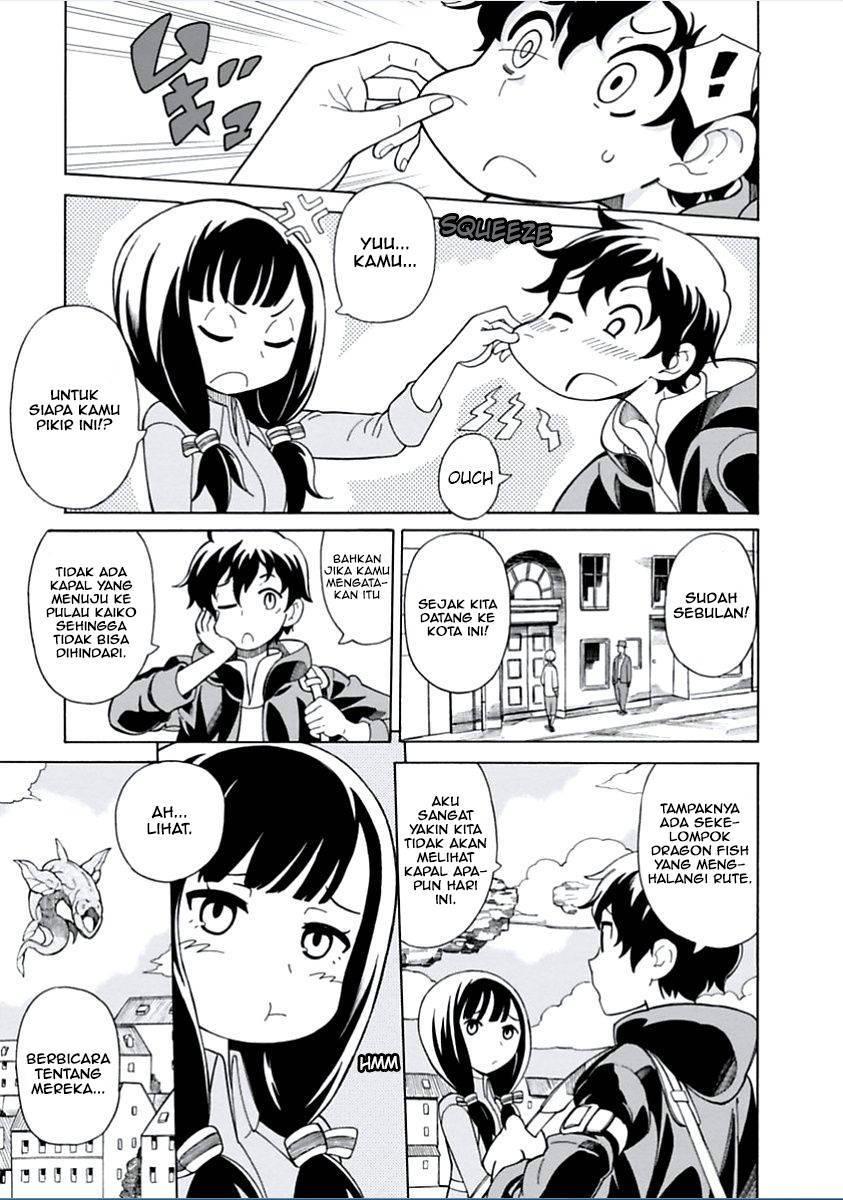 Halaman 6 dari Asebi to Sora Sekai no Boukensha Chapter 1