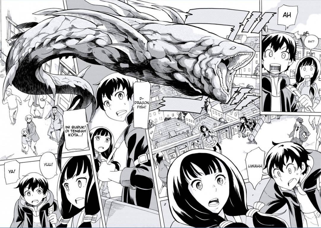 Halaman 7 dari Asebi to Sora Sekai no Boukensha Chapter 1