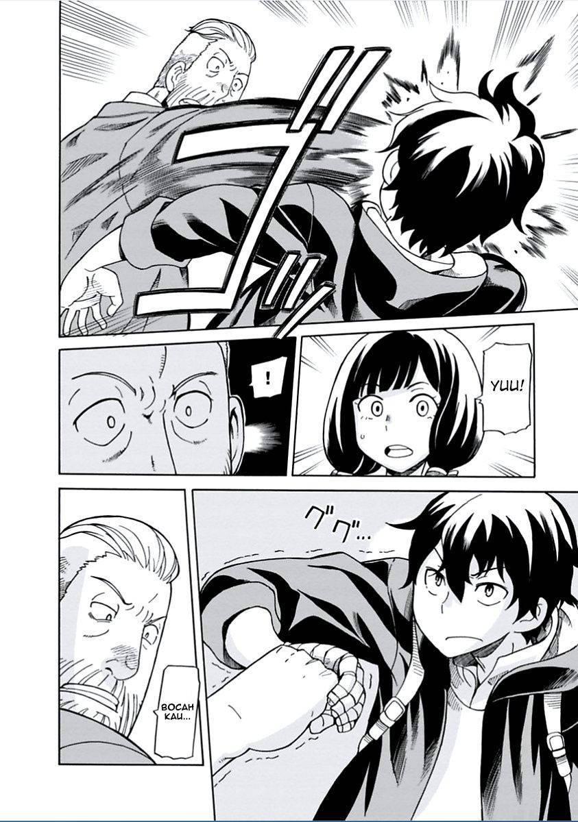 Halaman 16 dari Asebi to Sora Sekai no Boukensha Chapter 3