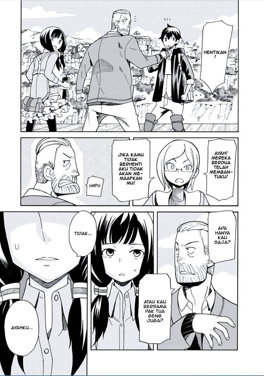 Halaman 17 dari Asebi to Sora Sekai no Boukensha Chapter 3