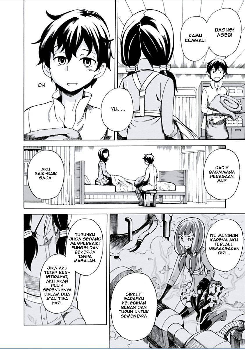 Halaman 28 dari Asebi to Sora Sekai no Boukensha Chapter 3