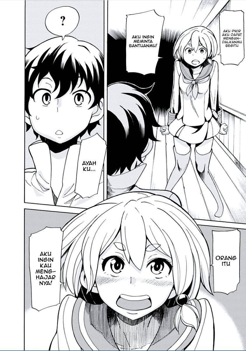 Halaman 32 dari Asebi to Sora Sekai no Boukensha Chapter 3