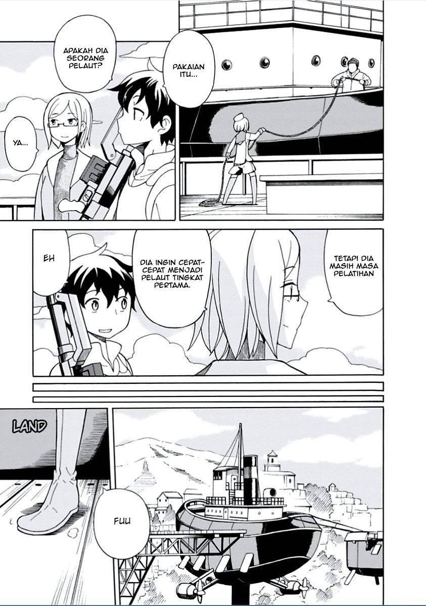 Halaman 7 dari Asebi to Sora Sekai no Boukensha Chapter 3