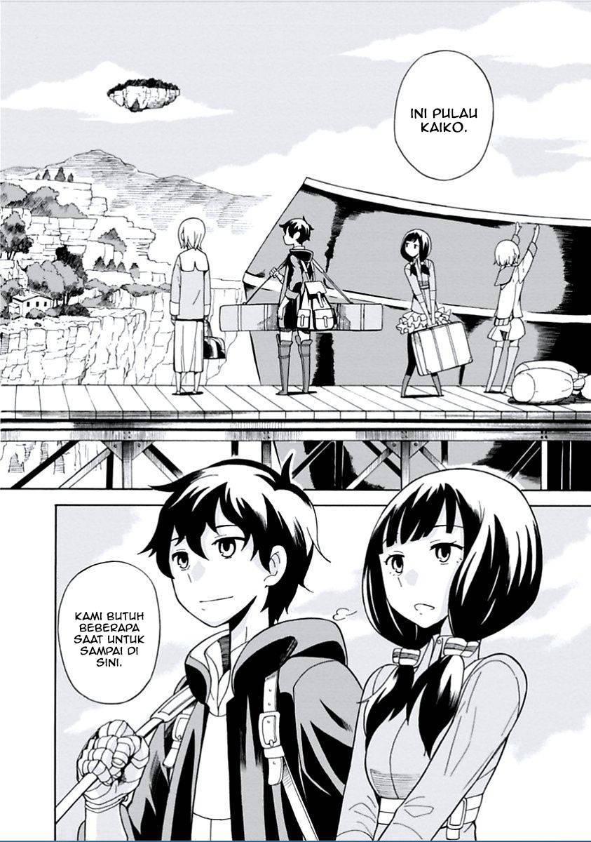 Halaman 8 dari Asebi to Sora Sekai no Boukensha Chapter 3