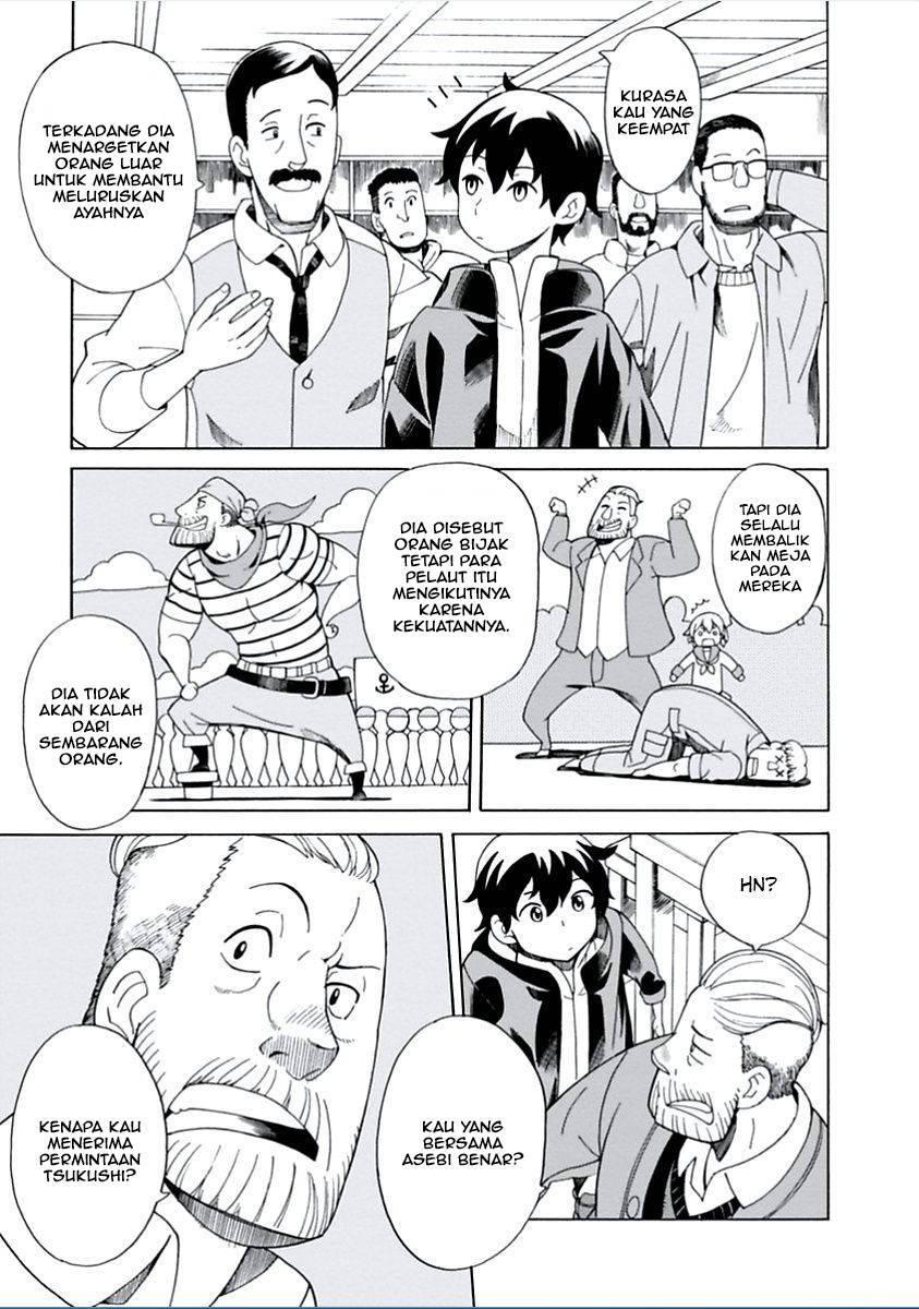 Halaman 13 dari Asebi to Sora Sekai no Boukensha Chapter 4