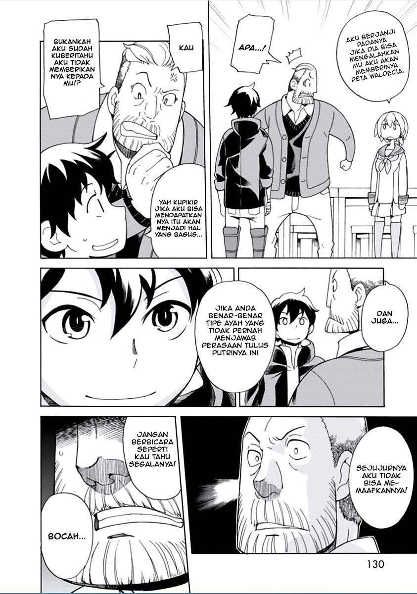 Halaman 14 dari Asebi to Sora Sekai no Boukensha Chapter 4