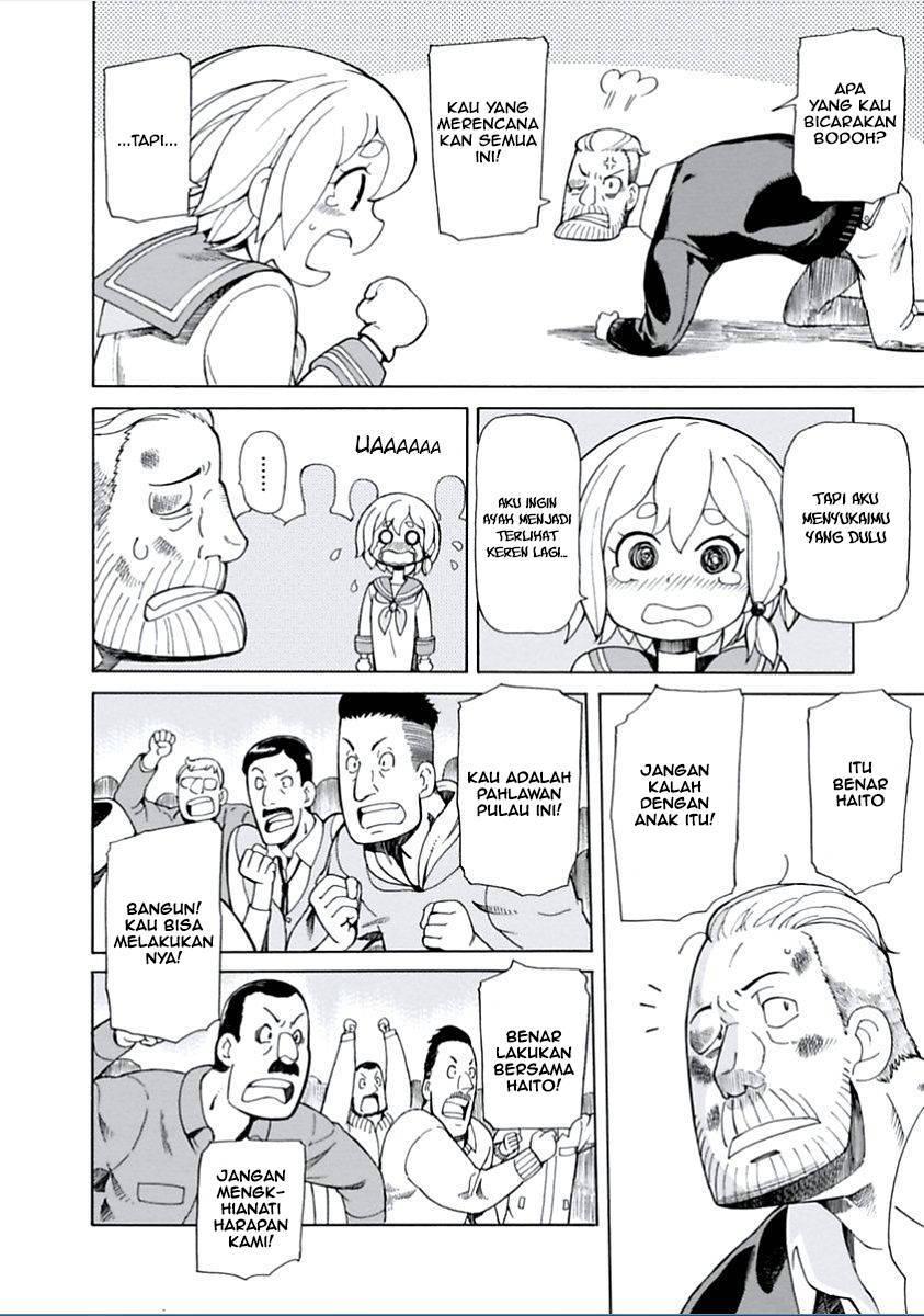 Halaman 28 dari Asebi to Sora Sekai no Boukensha Chapter 4