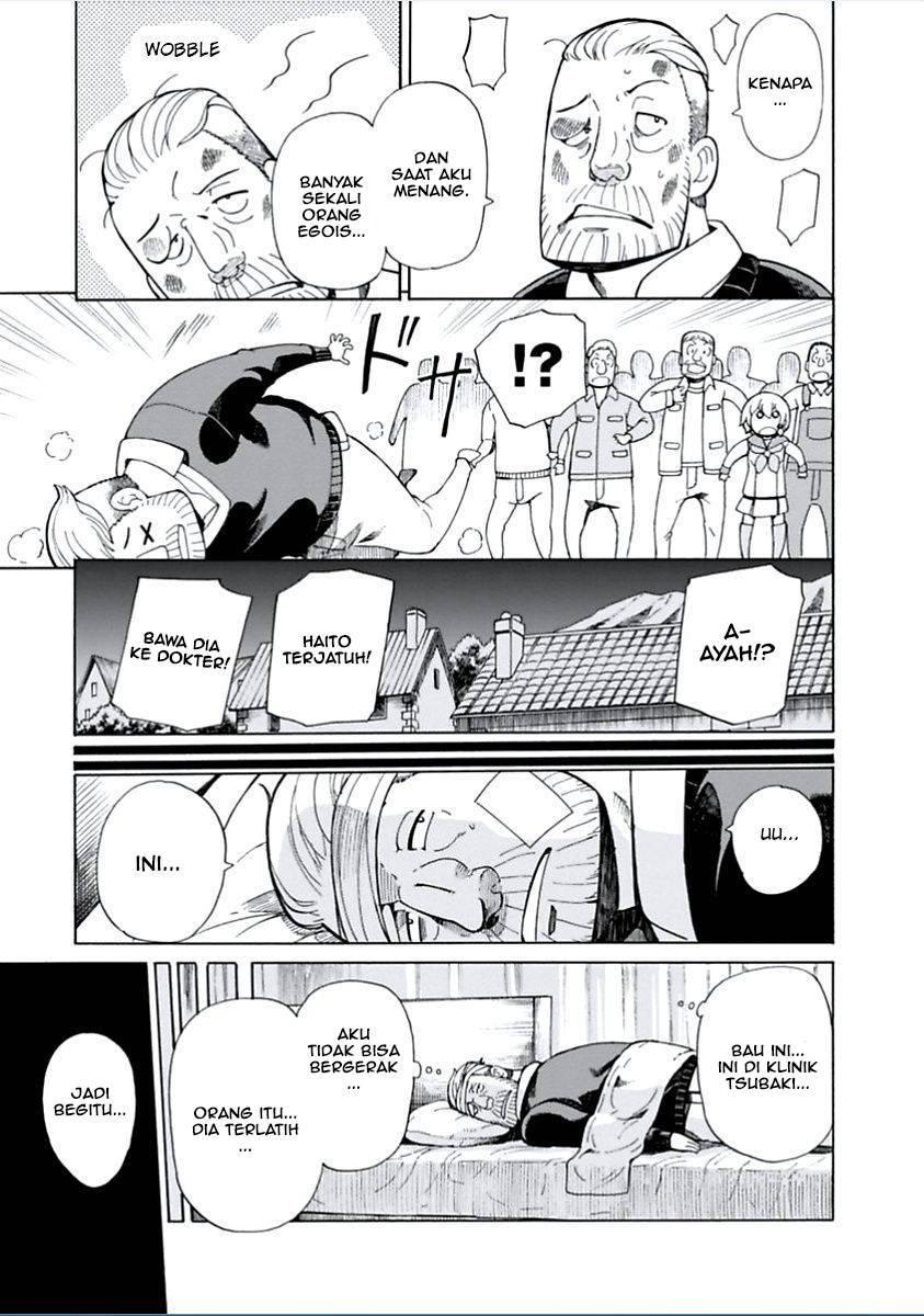 Halaman 32 dari Asebi to Sora Sekai no Boukensha Chapter 4