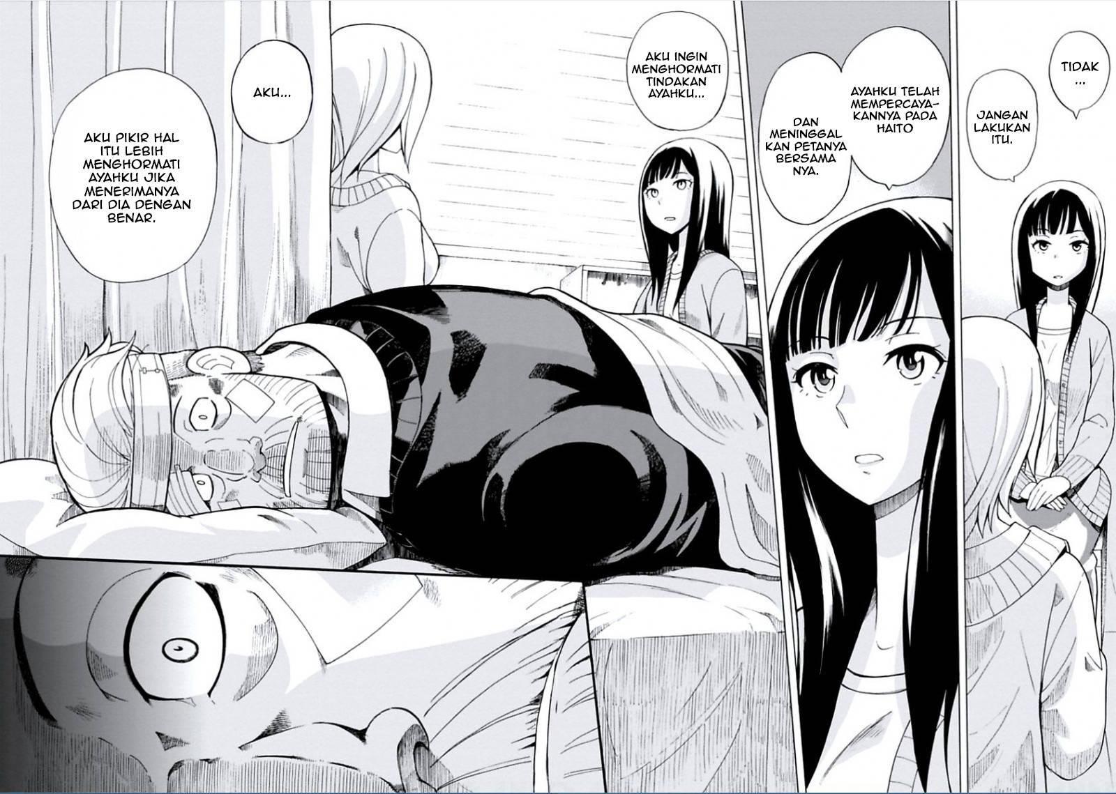 Halaman 35 dari Asebi to Sora Sekai no Boukensha Chapter 4