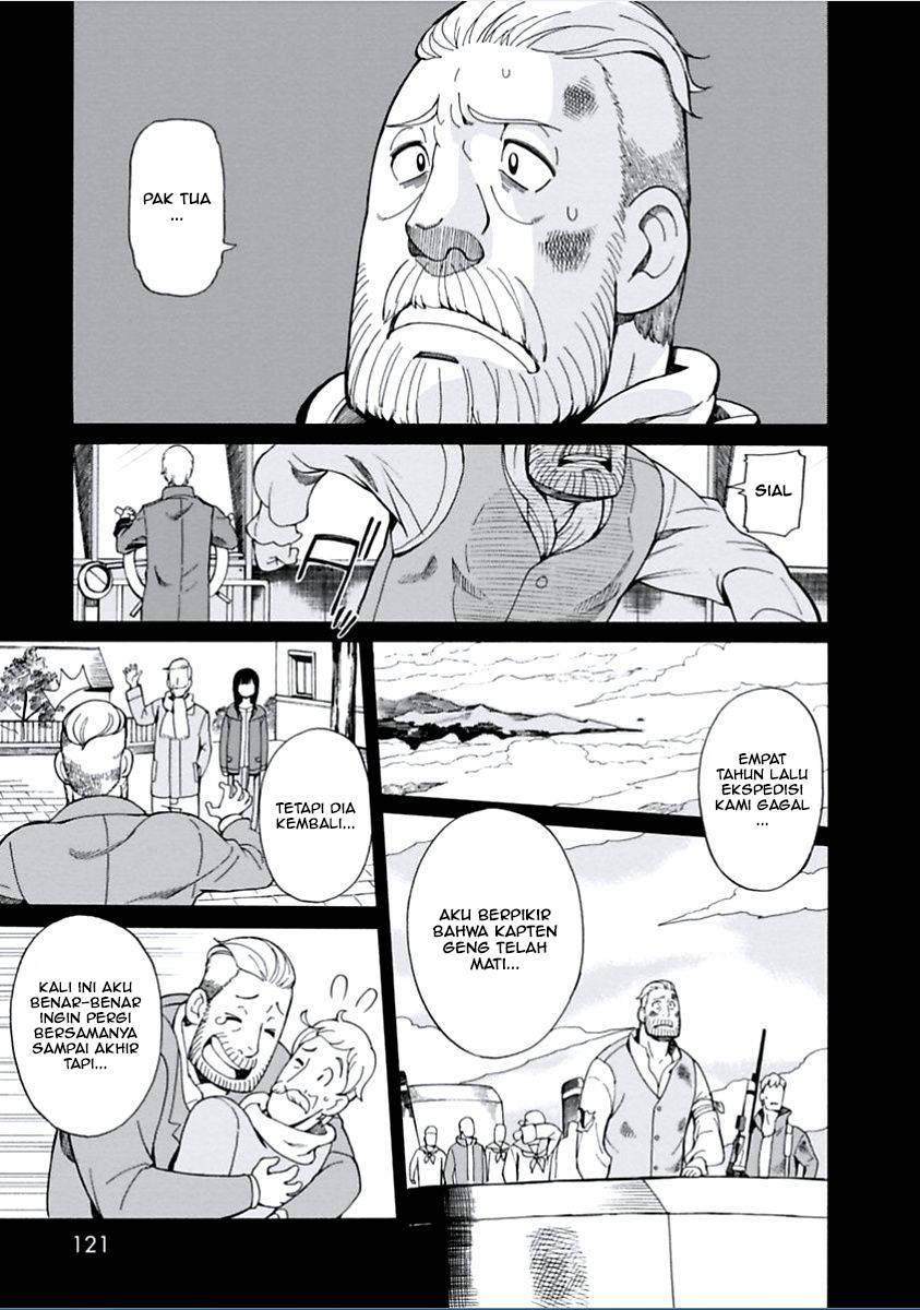 Halaman 5 dari Asebi to Sora Sekai no Boukensha Chapter 4