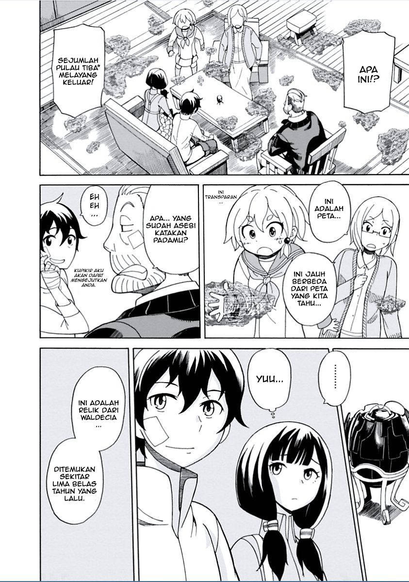Halaman 18 dari Asebi to Sora Sekai no Boukensha Chapter 5