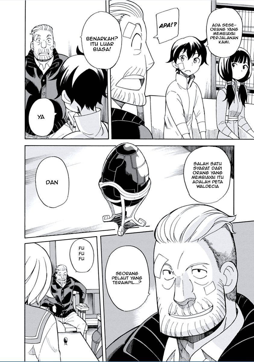 Halaman 22 dari Asebi to Sora Sekai no Boukensha Chapter 5