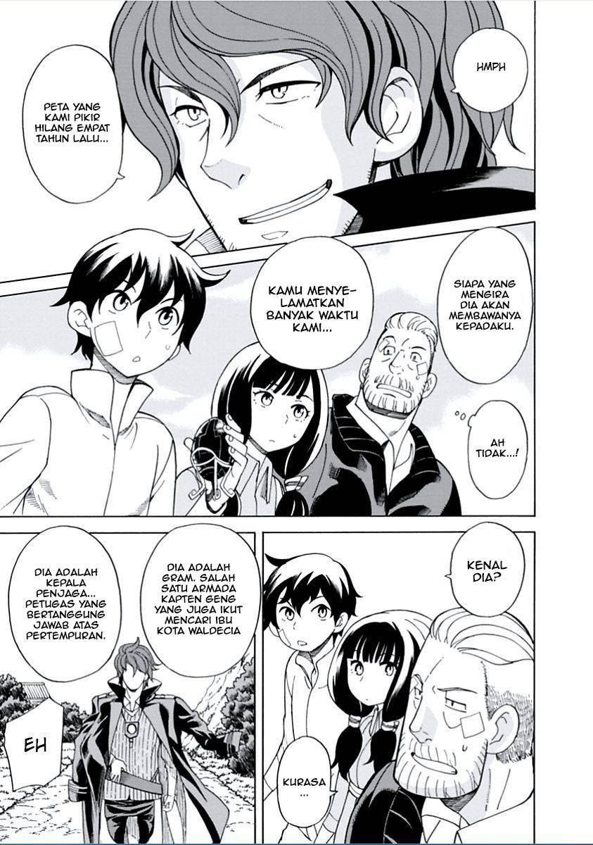 Halaman 28 dari Asebi to Sora Sekai no Boukensha Chapter 5