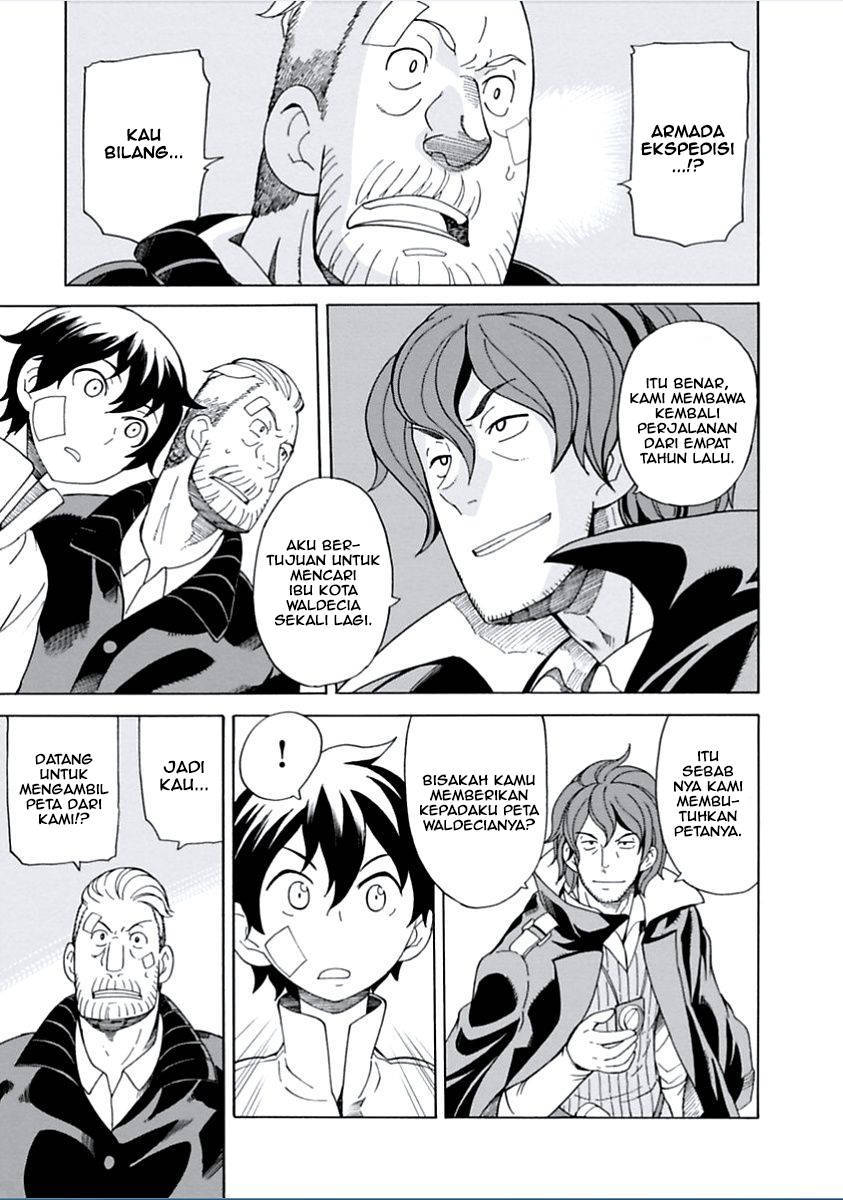 Halaman 30 dari Asebi to Sora Sekai no Boukensha Chapter 5