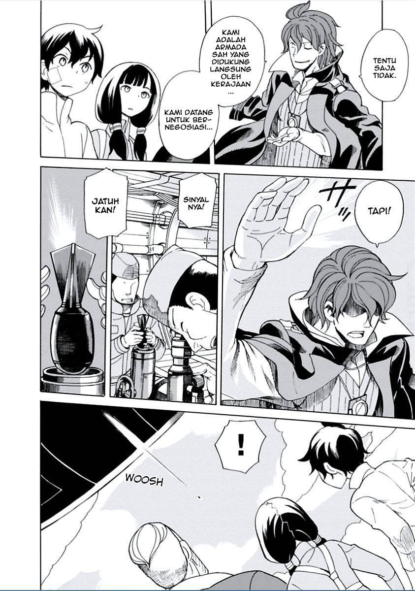 Halaman 31 dari Asebi to Sora Sekai no Boukensha Chapter 5