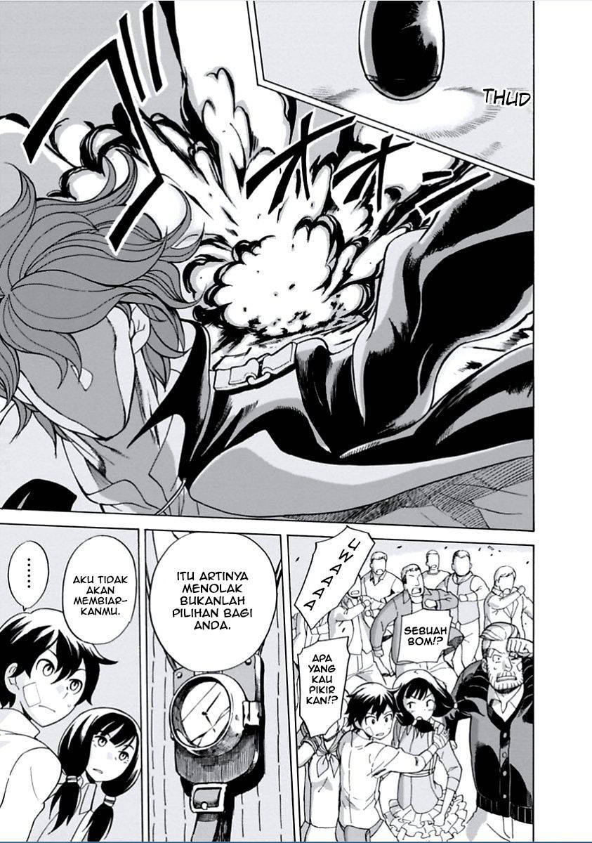 Halaman 32 dari Asebi to Sora Sekai no Boukensha Chapter 5