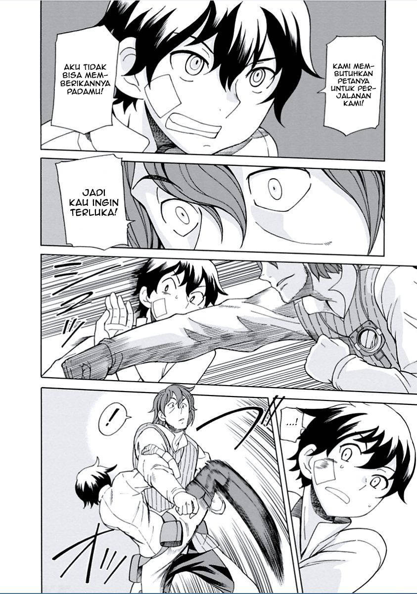 Halaman 13 dari Asebi to Sora Sekai no Boukensha Chapter 6