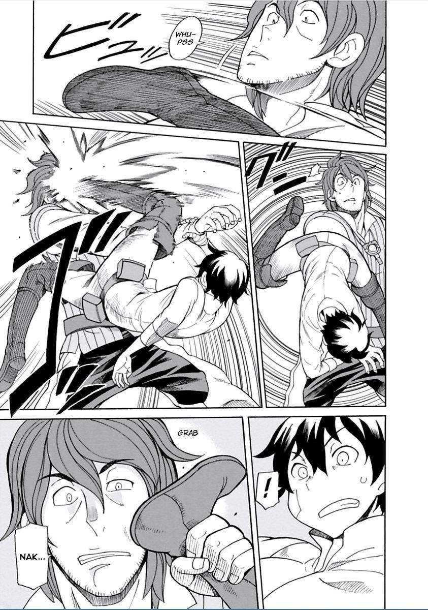 Halaman 14 dari Asebi to Sora Sekai no Boukensha Chapter 6