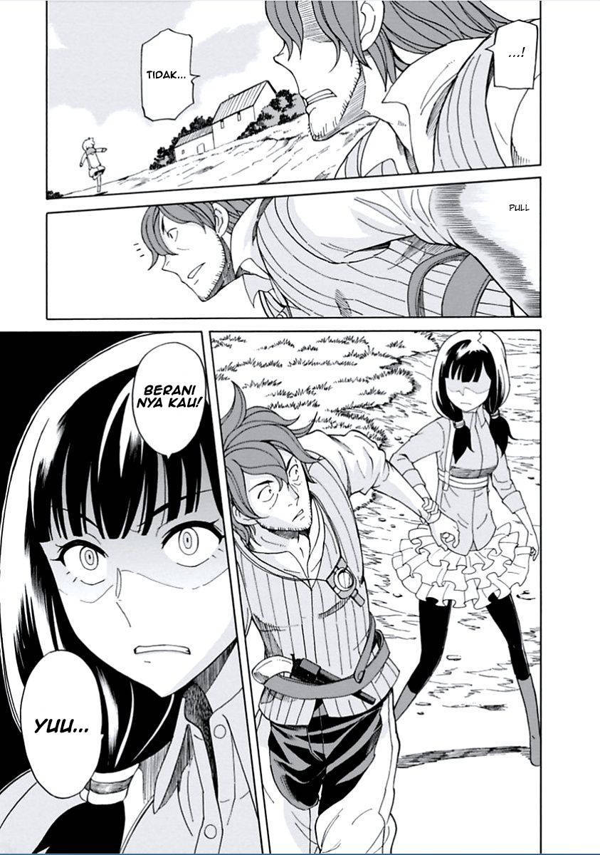 Halaman 16 dari Asebi to Sora Sekai no Boukensha Chapter 6