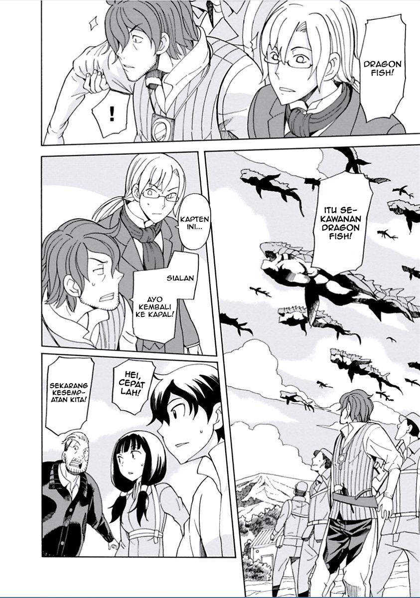 Halaman 19 dari Asebi to Sora Sekai no Boukensha Chapter 6