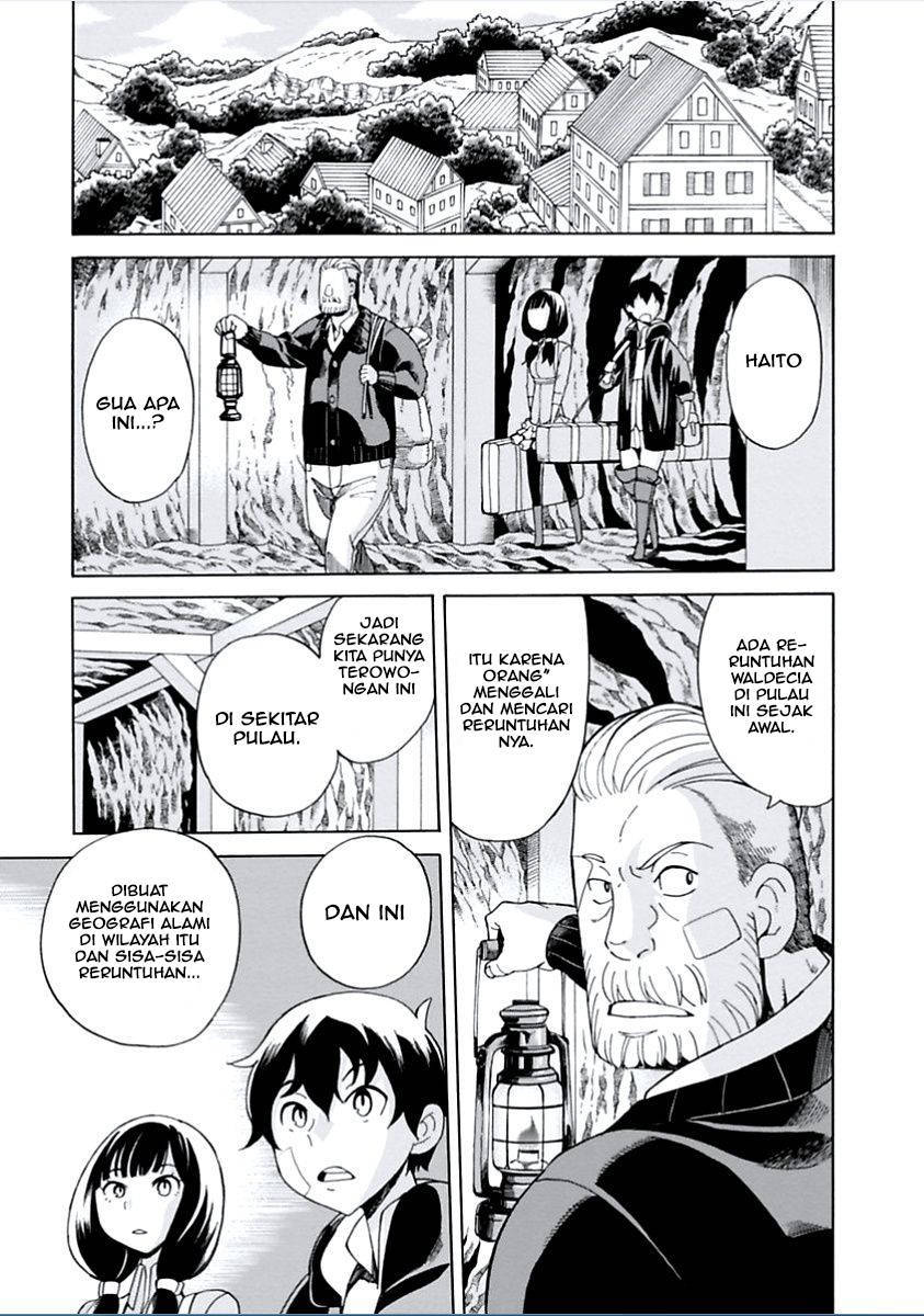 Halaman 22 dari Asebi to Sora Sekai no Boukensha Chapter 6