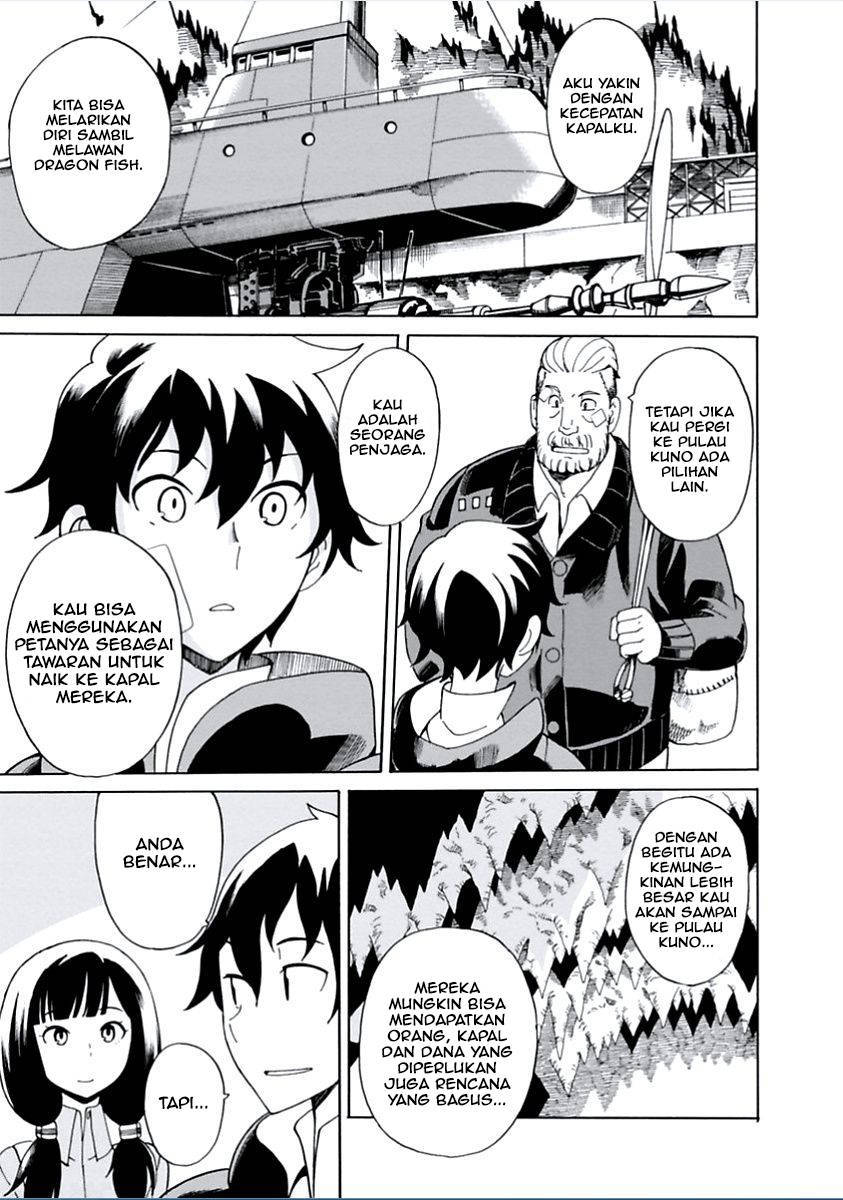 Halaman 25 dari Asebi to Sora Sekai no Boukensha Chapter 6