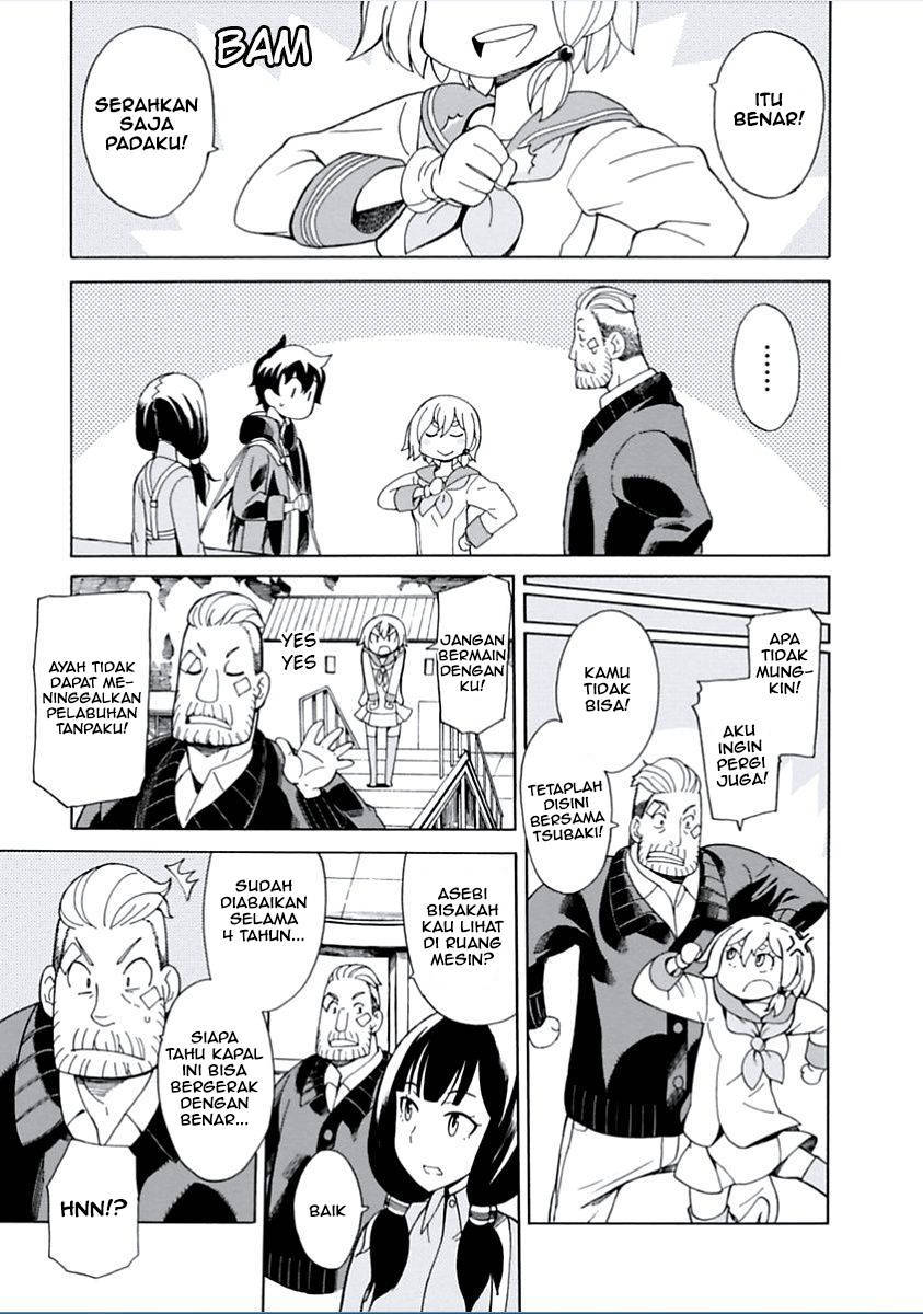 Halaman 27 dari Asebi to Sora Sekai no Boukensha Chapter 6